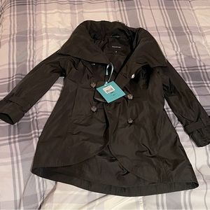 Girls Mackage rain trench coat size 6